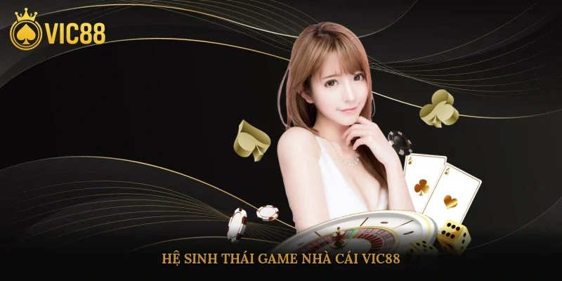 Hệ sinh thái game nhà cái vic88